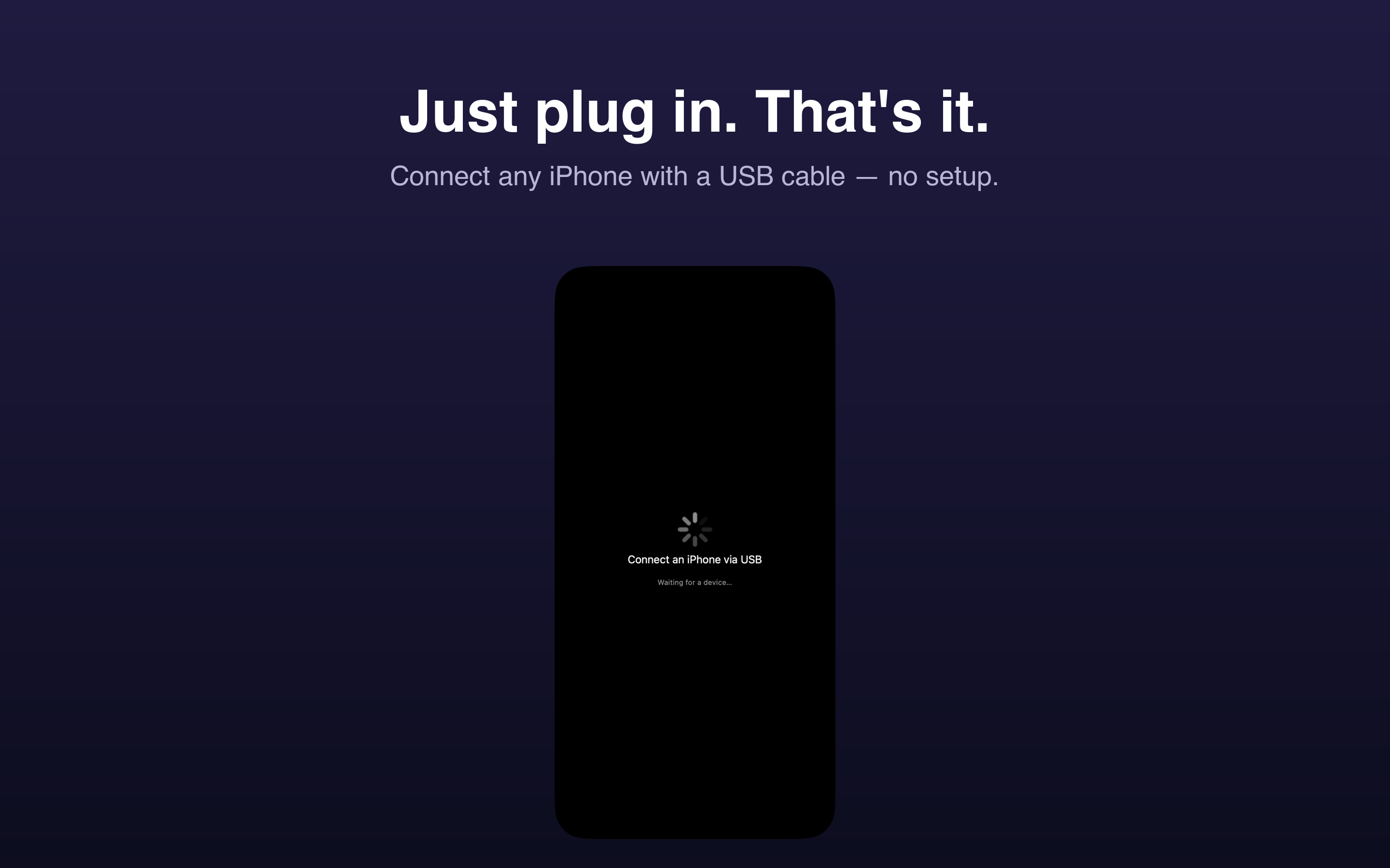 MirrorKit fullscreen presentation mode